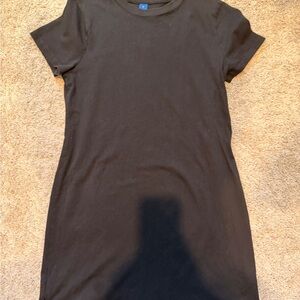 Old Navy Black T-Shirt Dress